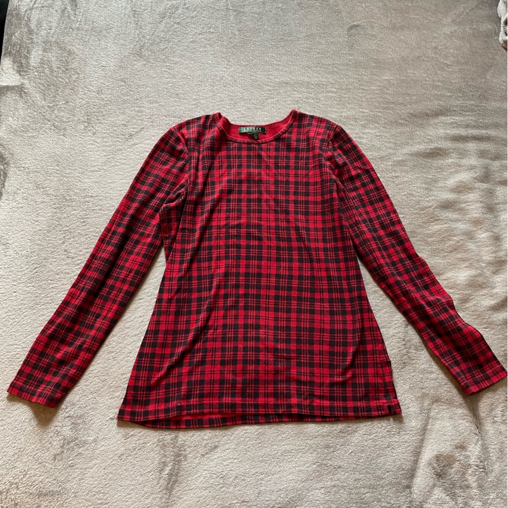 Ralph Lauren Plaid long sleeve shirt